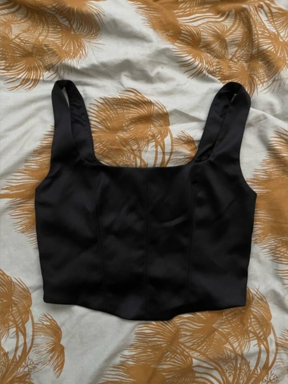 TEN by Babaton satin stretchy bustier S - Picture 3 of 4
